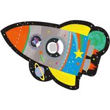 Floss&Rock® sestavljanka jigsaw puzzle rocket (12 kosov) | Shoptok.si
