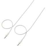 SpeaKa Professional JACK audio priključni kabel [1x JACK utikač 3.5 mm - 1x JACK utikač 3.5 mm] 1 m bijeli SuperSoft Cijene