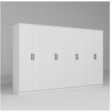 Hanah home Ormar Kardelen 1600-128, 280x180x51.8 cm, Bijeli | Eponuda.ba
