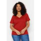 Trendyol Ženska majica Tbbss22Bf0028, Crvena Cene