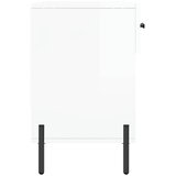  Klupa za cipele sjajna bijela 102x35x55 cm konstruirano drvo | shoptok.hr