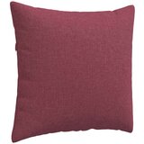 vidaXL jastučići za sofu 2 pcs vinska crvena 50 x 50 cm tkanina | shoptok.hr