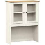  Visoka komoda VIGO bijela 78 x 40 x 175 cm od masivne borovine | shoptok.hr