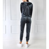 Gemre Gray velour set with a hood Anna | Shoptok.si