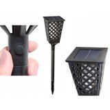  LED solarna lampa sa senzorom LED/0,6W/5,5V IP65 2000 mAh 107 cm crna | Eponuda.com