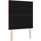  LED glava kreveta Ružičasta 80 cm Baršun | shoptok.hr