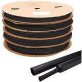 Termoskupljajući bužir 10mm crni 100m