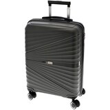 Ad trend potovalni kovček 32l, temno siv, polipropilen | Shoptok.si