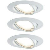 PAULMANN Set ugradbenih LED svjetiljki Base (5 W, Bijele boje, 3 Kom., Topla bijela) | shoptok.hr