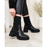Resti Black women's Acigog flat heeled boots | ePonuda.com