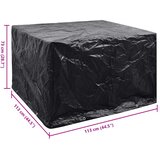  Navlaka za vrtni namještaj s 8 ušica 113 x 113 x 73 cm | shoptok.hr