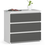 AKORD SZAFKA NOCNA CL3 60 cm PK BIAŁA / SZARY, (21714077) Cene