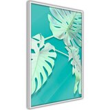  Poster - Teal Monstera 40x60 | shoptok.hr