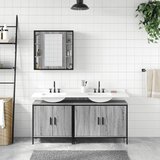  3-dijelni set kupaonskih ormarića boja hrasta sonome drveni | Eponuda.com
