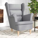 vidaXL Fotelja svjetlosiva 74x84x100 cm od tkanine | shoptok.hr