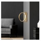 Opviq LED stenska svetilka v zlati barvi ø 30 cm Halka – | Shoptok.si