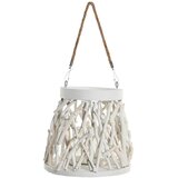  Svijećnjak Home ESPRIT Bijela Drvo Kristal 35 x 35 x 32 cm (2 kom.) | shoptok.hr