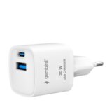  USB punjač 1xType-C + 1xUSB-A fast charger, 20W, white, GEMBIRD, TA-UC-PDQC20-W-01 Cijene