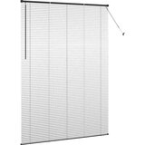 vidaXL Zavjesa za prozor sa zavjesama Ostalo Crna 155 x 220 cm Aluminij | shoptok.hr