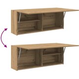  Kupaonski zidni ormarić Artisan hrast 100x25x40cm izrađeno drvo | shoptok.hr