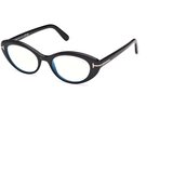 Tom Ford Ženski okvir za dioptrijske naočare Blue block 0FT6092-B 150, Crni Cene