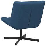  Stolica na kotačiće Plava 63 x 75 x 76 cm tkanina | shoptok.hr