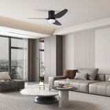  ZEVENTI - LED plafonski ventilator PADUA LED/18W/230V Wi-Fi Tuya crna + daljinski upravljač | Eponuda.com