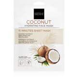 Gabriella Salvete 15 Minutes Sheet Mask Coconut hidratantna maska za lice 1 kom Gabriella Salvete 15 Minutes Sheet Mask Coconut hidratantna maska za lice 1 kom Slike