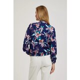 Moodo Women's patterned jacket - navy | shoptok.hr