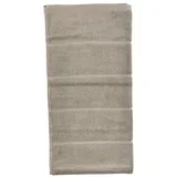 Smeđe-sivi pamučan ručnik od frotira 50x100 cm Sauna –