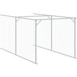  Kućica za pse s krovom antracit 117x1017x123 cm pocinčani čelik | shoptok.hr