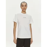 Calvin Klein Majica Multi Logo K20K207215 Bela Regular Fit