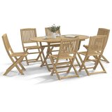  Sklopive vrtne stolice 6 kom 44x50x88 cm od drva bagrema | shoptok.hr
