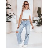 DStreet Jeansy damskie baggy jasnoniebieskie Cene