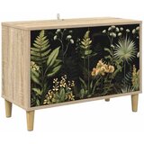 vidaXL TV ormar RHENEN 69 x 33 x 50 cm Sonoma Konstruirano drvo - Tropski uzorak džungle | shoptok.hr