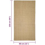  Tepih od sisala za grebanje 80 x 150 cm | Eponuda.ba