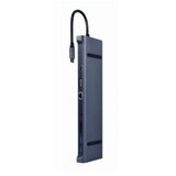 Docking station GEMBIRD USB adapter Type-C 10-in-1 multi-port adapter (USB hub+HDMI+VGA+PD+card reader+LAN+3.5mm), A-CM-COMBO10-01 Cijene