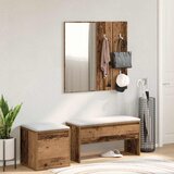  Set namještaja za hodnik izrađen od starog drveta | shoptok.hr