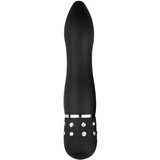 EasyToys Diamond Curved - vibrator z mini palico (črn) | Shoptok.si