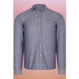 Dewberry G674 MEN'S SHIRT-STRAIGHT DENIM BLUE Cijene