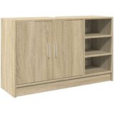 vidaXL Omarica za umivalnik sonoma hrast 90x29x55 cm inženirski les | Shoptok.si