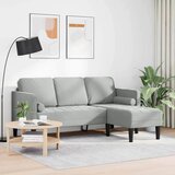  Set sofe s jastukom Svijetlo siva Poliester | Eponuda.ba