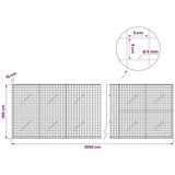  Gabion s žicom debljine 5 mm i mrežom 5x5 cm 1000x10x100 cm - 10 cm 100 cm 1000 cm | shoptok.hr