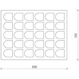 noo.ma Zelena/plava deka 150x200 cm Gilli – | shoptok.hr