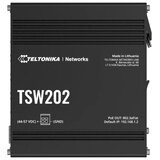 Teltonika stikalo Giga 8-port 8x PoE 2xSFP 240W DIN Mini managed TSW202 Cene