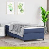 vidaXL Okvir za krevet plavi 90x190 cm od tkanine Cijene