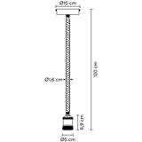 Mömax Kabel Za Visečo Svetilko Christian, Vrv, 120 Cm | Shoptok.si