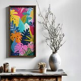 WALLXPERT MUS007 Multicolor Decorative Framed MDF Painting u