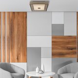 Lesnina-XXXL stropna led-svetilka rhea 34/34/10 cm | Shoptok.si