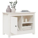 TV ormarić bijeli 70x36,5x52 cm od masivne borovine | Eponuda.com